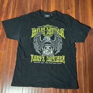 Harley Davidson x Rusty Butcher Tee